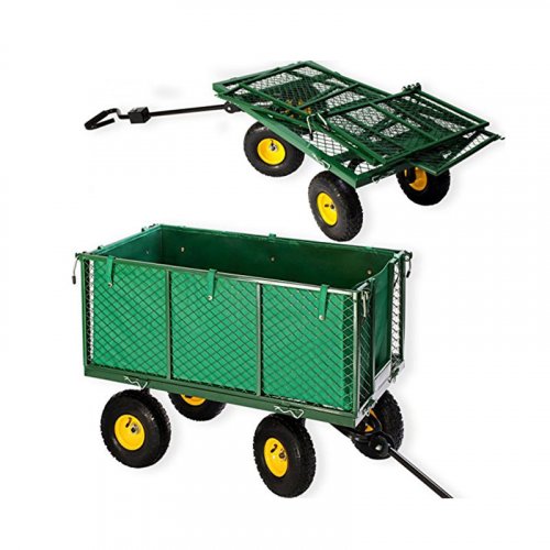 Heavy duty wheelbarrow garden trolley mesh cart-TC1840AH