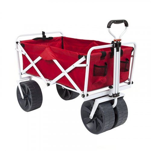 Folding Garden Trolley with wide wheels-FW-003W