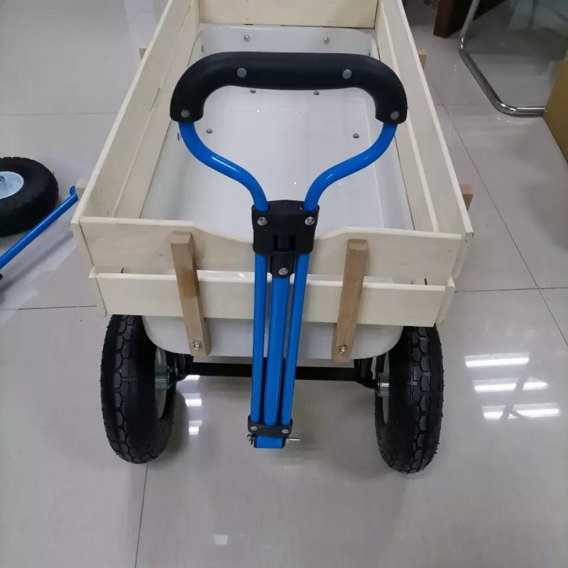 children's Wooden Steel Handcart-TC1801