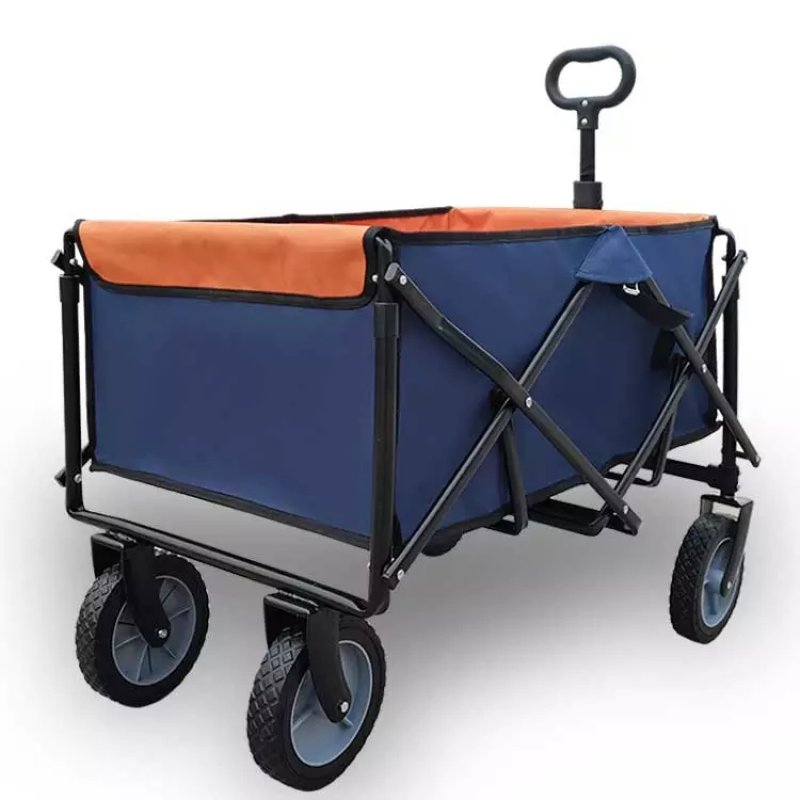 Folding Wagon Utility Garden Cart Collapsible Utility Beach Outdoor Wagon CartFW-005B