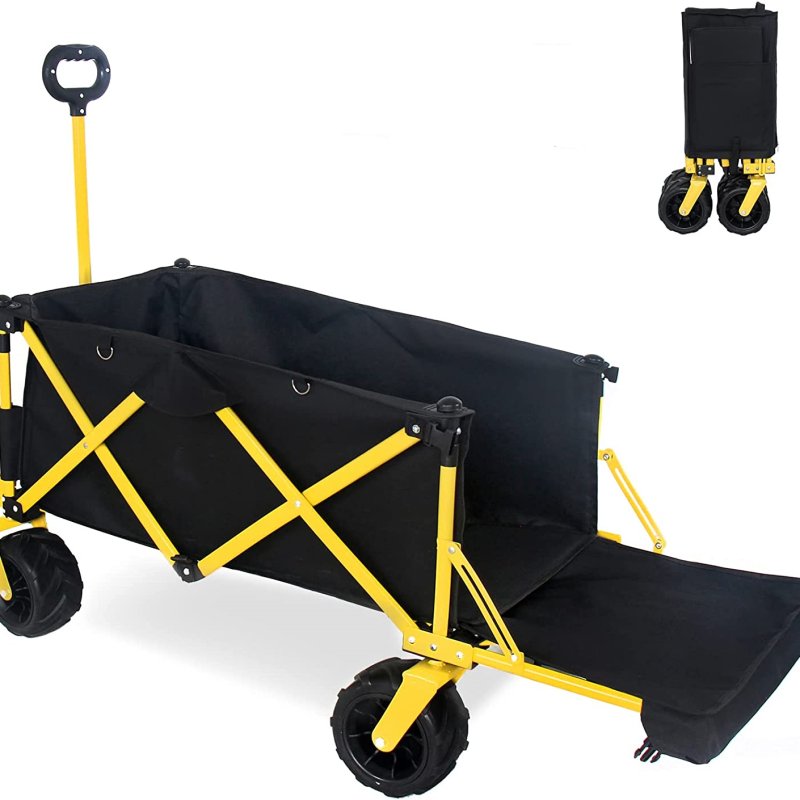 all-terrain big wheel folding utility cart -FW-026W