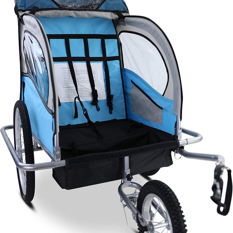 Bike Trailer 2 in 1 Kids Jogger Stroller BT-2022