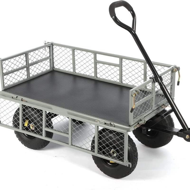 Heavy Duty Steel Dump Garden Cart-TC1840D